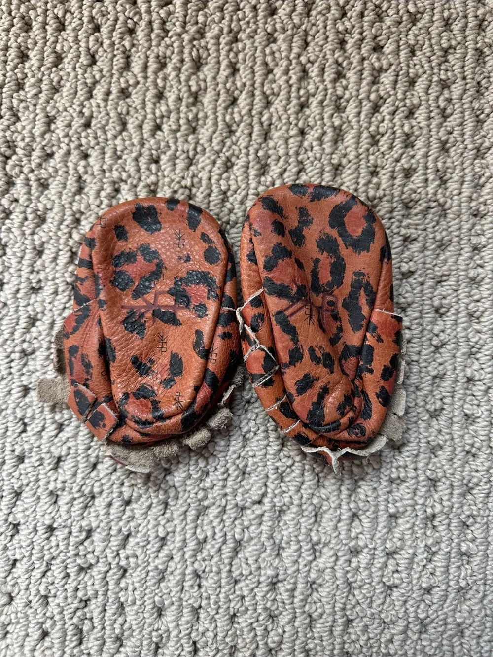 Freshly Picked Leopard Leather Moccasins